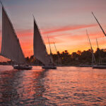 Sunset, Nile River
