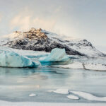 Pool at Moraine, Iceland